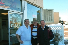 Raffaele, Hall of Fame Eddie Crowden, and Irv Brown