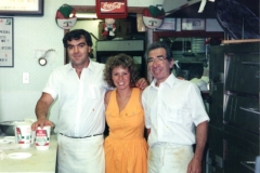The founder of Original Pizza - Ralph, Carmela, Giuseppe