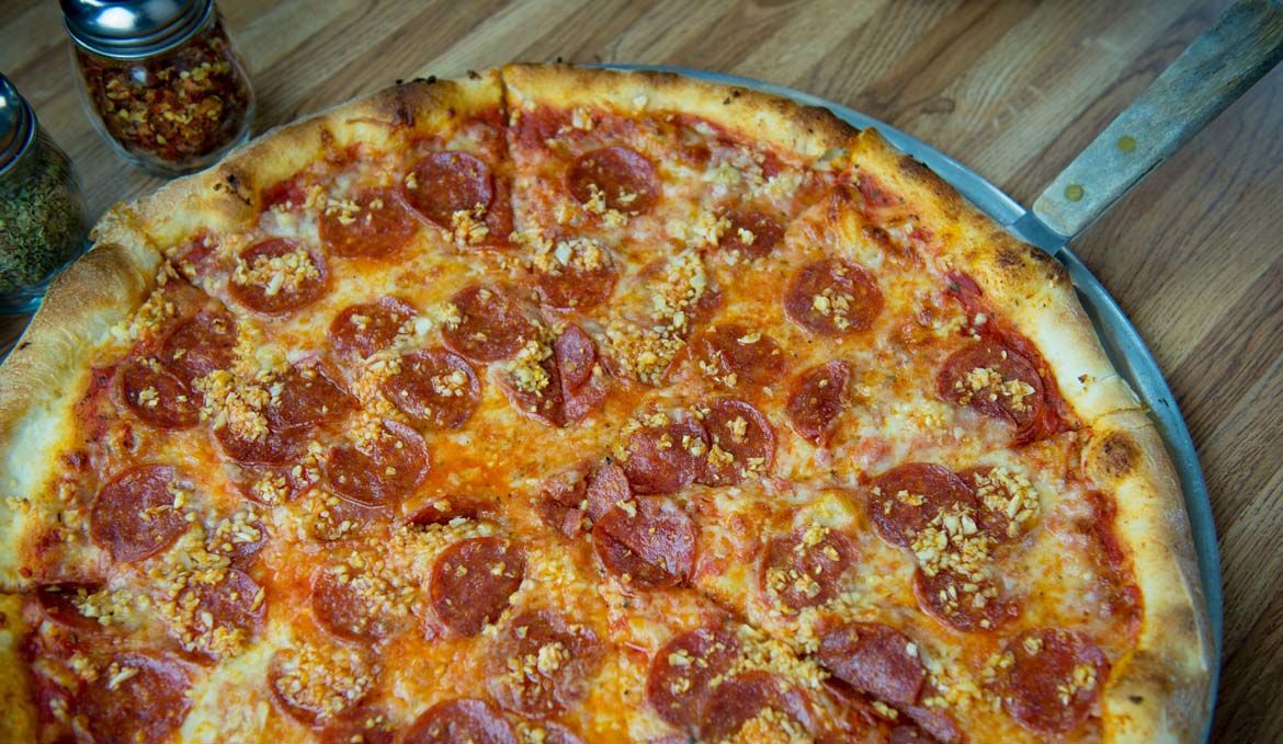 Pepperoni NY Style Pizza